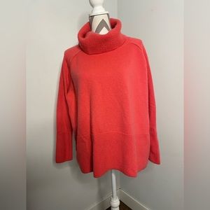 Athleta Coral Turtleneck Sweater